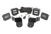 Rough Country 93022 - LED Light - Cage Mount - 2 in. Black Pair - Spot - Polaris General General XP