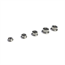 Ticon 126-10515-0110 - Industries Titanium Nut Flanged M10x1.25TP 17mm 6pt Head