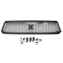 T-Rex 7719641 - 1 Pc Laser Cut Pattern Mild Steel Laser X Grille Replacement