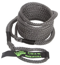 VooDoo Offroad 1300030 - Recovery Rope; 1/2 in. x 10 ft.; Black; For Use w/UTVs;