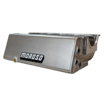 Moroso 21009 - Pre-1985 SBC Sprint Car Dry Sump 3 Pickup 6.5in Deep Aluminum Oil Pan