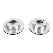 PowerStop AR83100XPR - Power Stop 19-22 Ram 3500 Rear Drilled & Slotted Rotor (Pair)