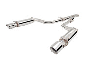 XFORCE ES-301C-CBS - Chrysler 300C SRT-8 6.4L Stainless Steel Twin 3" Cat-Back System; Exhaust System Kit