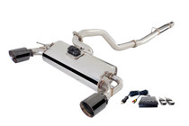 XFORCE ES-FRS16-VMKSB-CBS - Ford Focus RS AWD Turbo 2016- Stainless Steel 3" Cat Back System with Varex Rear Muffler and Smartbox Controller; Exhaust System Kit