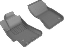 3D MAXpider L1SB02511501 - KAGU Floor Mat; Gray; 2 pc.; Front;
