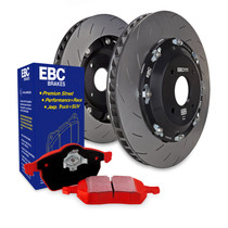 EBC S25KR1002 - 08-17 Audi R8 Rear Stage 25 Redstuff Pads And Racing 2-Piece Rotor Kit