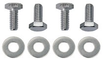 Trans-Dapt Performance 9781 - 1/4 IN.-20 X 3/4 IN. HEX HEAD VALVE COVER BOLTS AND WASHERS (SET OF 4)- CHROME