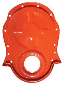 Trans-Dapt Performance 9914 - CHEVY ORANGE TIMING CHAIN COVER (ONLY)- 1965-90 CHEVY 396-454