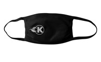 Kooks KW-100642 - Facemask - Black with Silver K-Flame