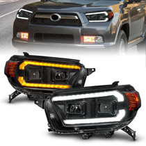 Anzo 111602 - 10-13 Toyota 4Runner Projector Headlights - Black