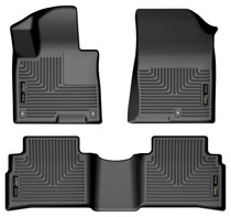 Husky Liners 95221 - 2023 Kia Sportage WeatherBeater Front & 2nd Seat Floor Liners - Black