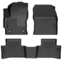 Husky Liners 95291 - 2022 Toyota Corolla Cross FWD Weatherbeater Black Front & 2nd Seat Floor Liners