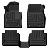 Husky Liners 96621 - 2023 Mazda CX-50 Weatherbeater Front & 2nd Seat Floor Liners - Black