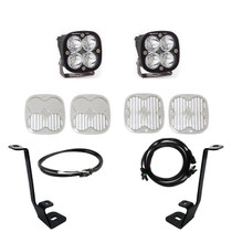 Baja Designs 447696UP - F-150 A Pillar Kit Squadron Pro Spot 21-On F-150 W/ Upfitter