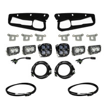 Baja Designs 447761UP - Bronco Clear SAE Fog Pocket Kit 21-Up Ford Bronco w/Upfitter