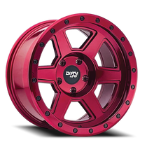 Dirty Life 9315-2983R12 - Race Wheels Compound 9315 Crimson Candy Red 20X9 6-139.7 -12Mm 106Mm