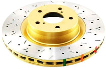 DBA 4000 Series XS Drilled & Slotted Brake Rotor (Rear) - 2008-2009 Pontiac G8 GT & GXP (6.0L & 6.2L V8) - 42029XS