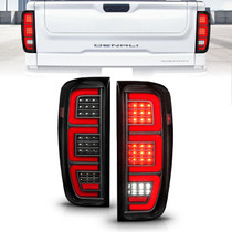 Anzo 311459 - 19-23 GMC Sierra 1500/2500HD/3500HD Black Replacement Full LED Bar Tail Light