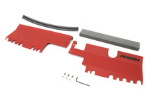 Perrin PSP-ENG-512-2RD - 15-21 WRX/STI Radiator Shroud (Without OEM Intake Scoop) - Red