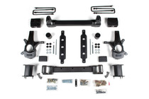 Zone Offroad ZONC34F - Offroad 14-18 GM 1500 2WD 6.5in Alum/Stamped Arms - Fox