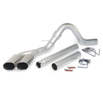 Banks Power 49785 - Monster Exhaust System, Single Exit, Dual Chrome Obround Tips  for use with 2008-2010 Ford 6.4L, All Cab & Bed Lengths