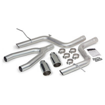 Banks Power 51364 - 14 Jeep Grand Cherokee 3.0L Diesel Monster Exhaust Sys - SS Single Exhaust w/ Chrome Tip