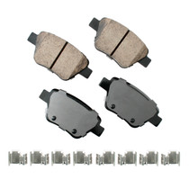 Akebono EUR1456 - Brake Pads Rear Audi A3 11-13 Quattro 10-13