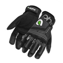 Alpha Gloves AG03-01-L - VIBE Impact Black Large