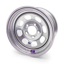 Bart Wheels 5335834-4 - 15x8 5-4x3/4 4in bs Silver Painted