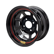 Bassett 58S545 - 15x8 5x5 Black Spun 4.5in BS