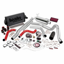 Banks Power 47556-B - 99.5-03 Ford 7.3L F250/350 Auto PowerPack System - SS Single Exhaust w/ Black Tip