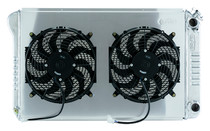 Cold Case Radiators GMA546ASK - 68-77 A-Body LS SWAP Aluminum Radiator And Dual 14 Inch Fans