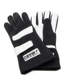 Crow Safety Gear 11734 - Gloves XL Black Nomex 2-Layer Standard