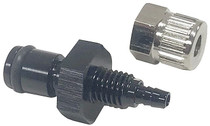 King Racing Products 3010 - Tire Pressure Relief Valve - Replacement - Aluminum - Black Anodized - Automatic Tire Pressure Relief Kits - Each