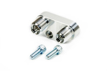 March Performance 417 - Air Conditioning Compressor Manifold - Aluminum - Polished - Each