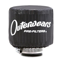 Outerwears 10-1001-01 - Pre-Filter w/Top Black 4.5in Dia x 4in Tall