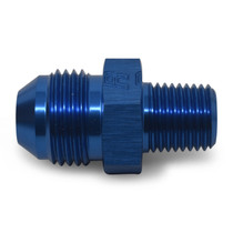 Russell 660488 - Performance -8 AN to 3/8in NPT Straight Flare to Pipe (Blue) (25 pcs.)