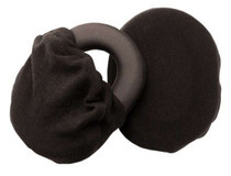 Racing Electronics 22658 - Headset Cushion Cover - Elastic - Cotton - Black - Over-Ear Headsets - Pair