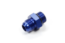 Stock Car Prod-Oil Pumps 1202-10 - Fitting - Adapter - Straight - 10 AN Male to 10 An Male - Aluminum - Blue Anodized - Each