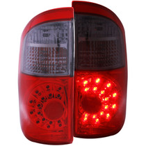Anzo 311177 - 2004-2006 Toyota Tundra LED Taillights Red/Smoke