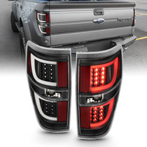 Anzo 311257 - 2009-2013 Ford F-150 LED Taillights Black