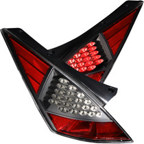 Anzo 321099 - 2003-2005 Nissan 350Z LED Taillights Black