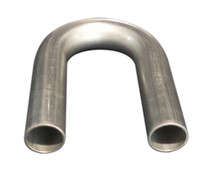 Woolf Aircraft Products 175-065-250-180-304 - 304 Stainless Bent Elbow 1.750  180-Degree