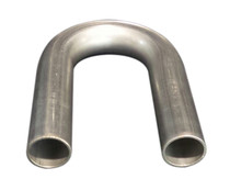 Woolf Aircraft Products 175-065-300-180-304 - 304 Stainless Bent Elbow 1.750  180-Degree