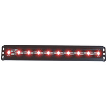 Anzo 861152 - Universal 12in Slimline LED Light Bar (Red)