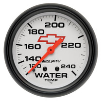 AutoMeter 5832-00406 - 2-5/8 in. WATER TEMPERATURE, 120-240 Fahrenheit, GM WHITE