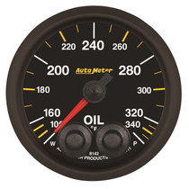 AutoMeter 8142-05702 - 2-1/16 in. OIL TEMPERATURE, 100-340 Fahrenheit, NASCAR CAN