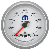 AutoMeter 880251 - 2-5/8 in. OIL TEMPERATURE, 100-340 Fahrenheit, MOPAR