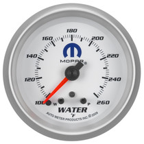 AutoMeter 880250 - 2-5/8 in. WATER TEMPERATURE, 100-260 Fahrenheit, MOPAR