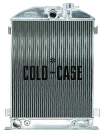 Cold Case Radiators STF905A-1 - 1932 Highboy Ford Engine 27 Inch Aluminum Performance Radiator